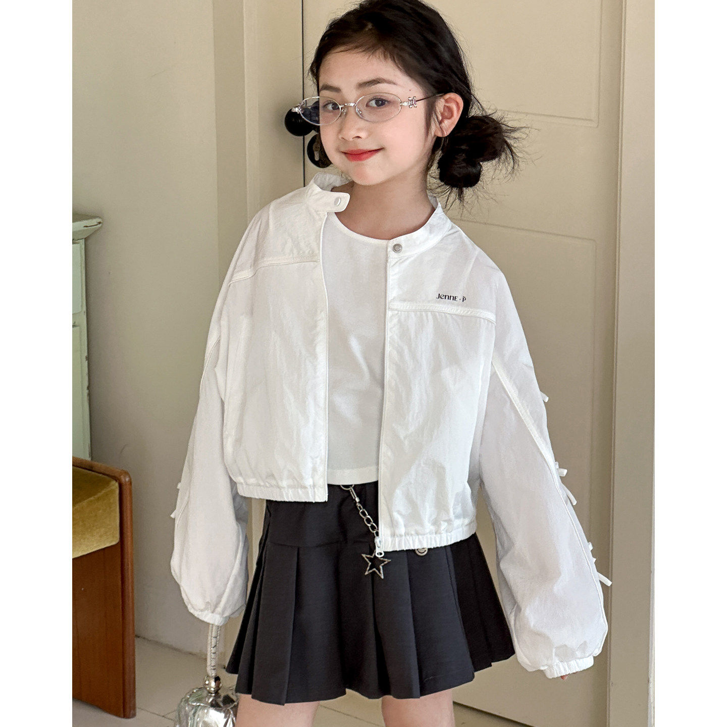 女童防晒衣夏装2026新款女大童超好看薄款上衣童装外套儿童防嗮服
