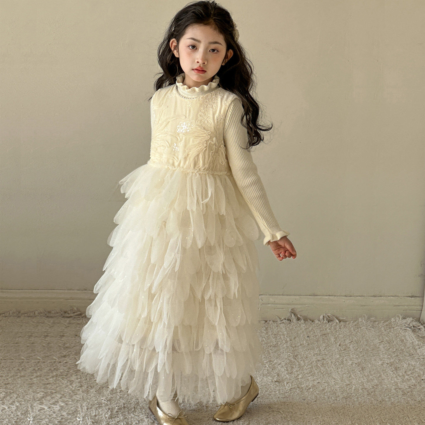 女童小香风连衣裙冬季新款儿童裙子过新年服女大童好看公主裙冬裙,童装/婴儿装/亲子装,连衣裙,淘宝优惠券,粉丝福利购,淘宝优惠卷