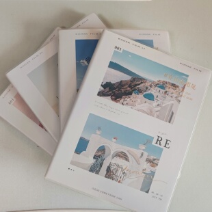 简语A5 浪漫定义胶套本 防水皮 笔记本作业本 耐磨