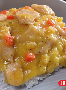 榴莲菠萝鸡方便菜快餐盖饭简餐料理包速食菜肴包半成品美食外卖