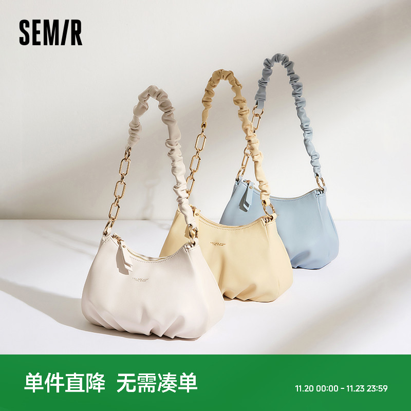 森马包包腋下包女2024新款温柔