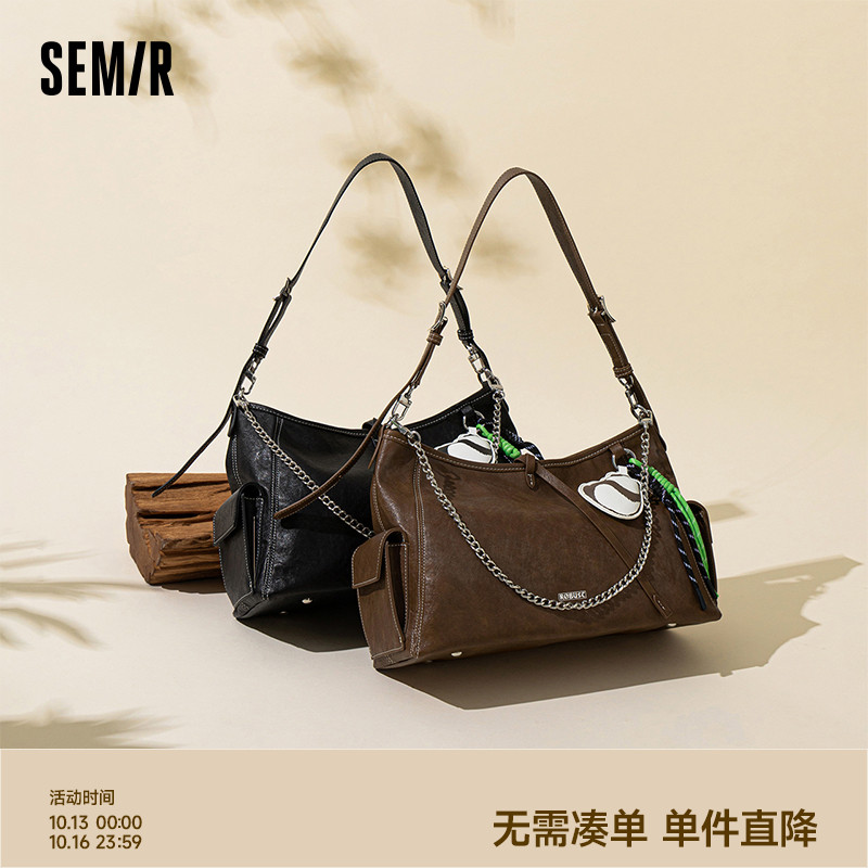 森马包包女托特包多口袋工装