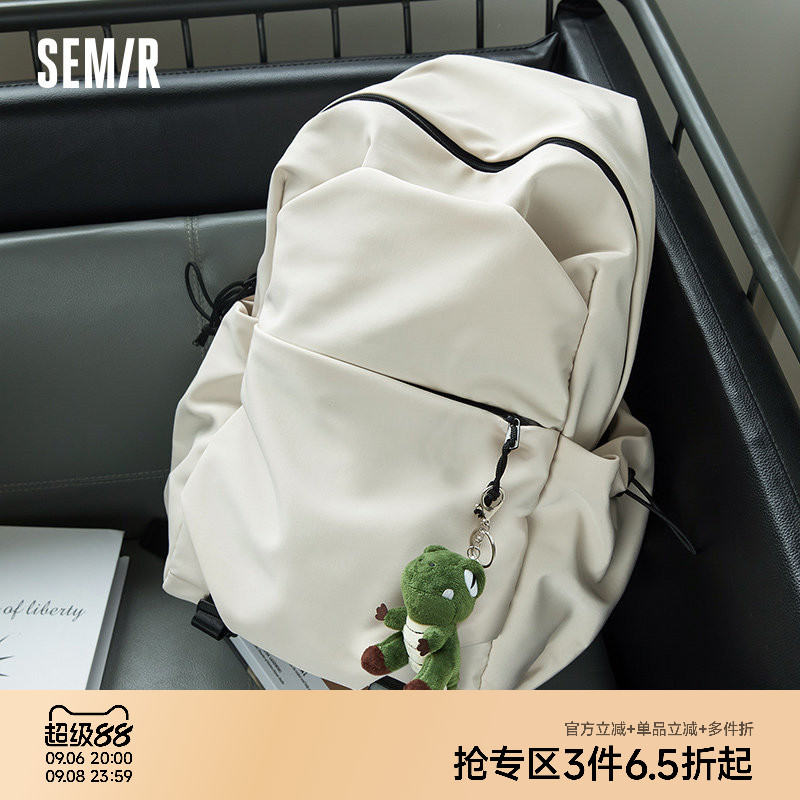 森马双肩包户外通勤背包图片