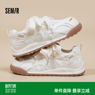 德训鞋 春夏休闲百搭运动阿甘小白鞋 女款 爆款 子 2026新款 Semir女鞋