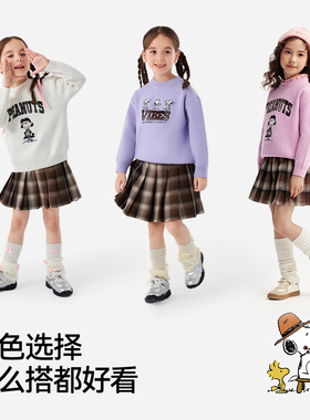 童装3丨森马儿童童装外套秋装摇粒绒夹克马甲纯棉打底印花长袖-TK