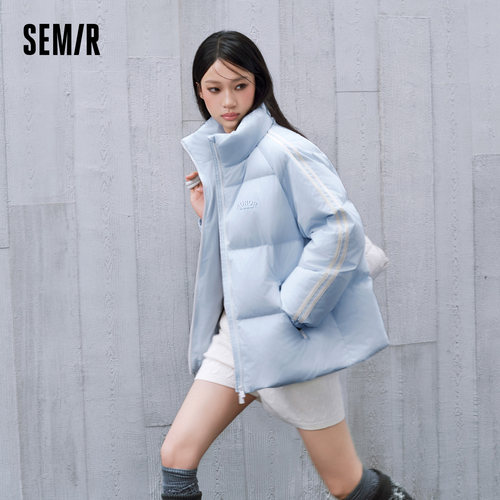 森马90绒子防泼水防风羽绒服女