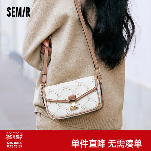 森马包包小方包女2024新款腋下包