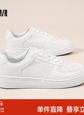 Semir小白鞋男2025秋冬新款鞋子男爆款潮鞋男生厚底百搭休闲板鞋