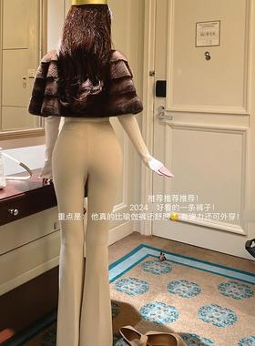 晓雪 推荐！今年喜欢t0p1的一条西裤 兼具舒适弹力 挑战全往版型