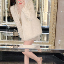 10.10Winema晓雪 yves 6w+ 貂毛外套 白雪公主小千金 温暖不透风