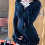 天鹅颈t0p1好看 基础款 双色 Winema晓雪 tee百搭长袖 T恤女春夏