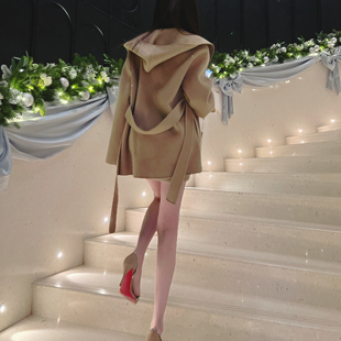 12.13Winema晓雪 今年喜欢的浴袍大衣6k+版型很贵棕色中长款