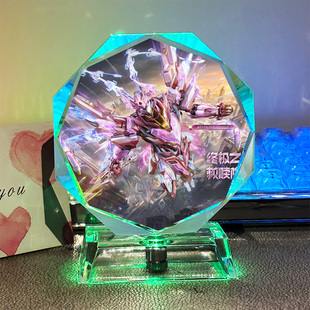 和平精英人物手办帕修斯沙丘之主桌面摆件炽羽金樽小夜灯礼品定制