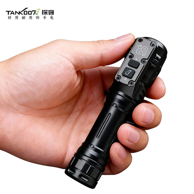 TANK007 WK1双向手电筒磁吸强光远射户外便携旋转强光检修手电筒