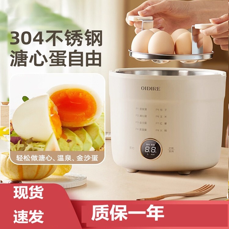 德国煮蛋器自动断电家用预约小型烹饪机煮鸡蛋机神器新款蒸蛋器
