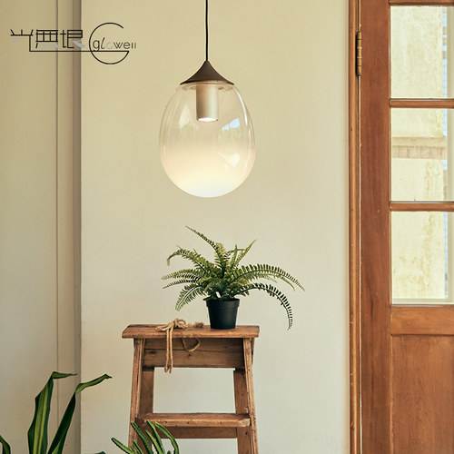 台湾Seeddesign日式吊灯卧室床头
