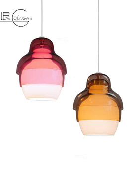 英国Innermost设计师卧室彩色玻璃客厅餐厅简约儿童吊灯