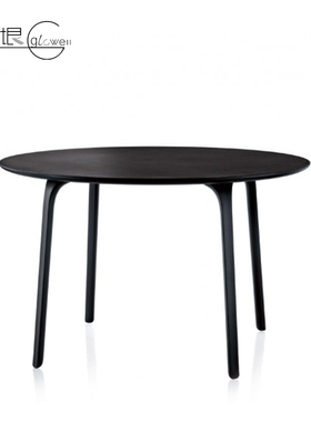意大利magis原装进口Table First简约户外圆餐桌现代极简黑白色