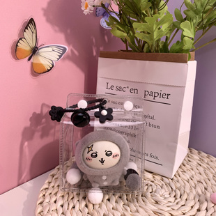 濑狮Chiikawa睡衣变脸盲盒毛绒挂件外出趴趴包外出透明防尘保护套