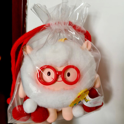 毛绒公仔收纳透明娃包