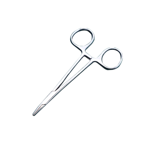 不锈钢止血钳拔罐用直弯头持针器宠物手术钳钓鱼摘钩钳血管钳