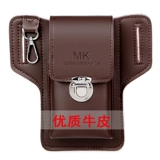 Универсальная кожаная поясная сумка, портсигар, чехол, дорожный спортивный ремень, новая коллекция, из натуральной кожи