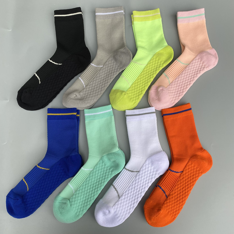 毛巾底袜子男女士运动袜
