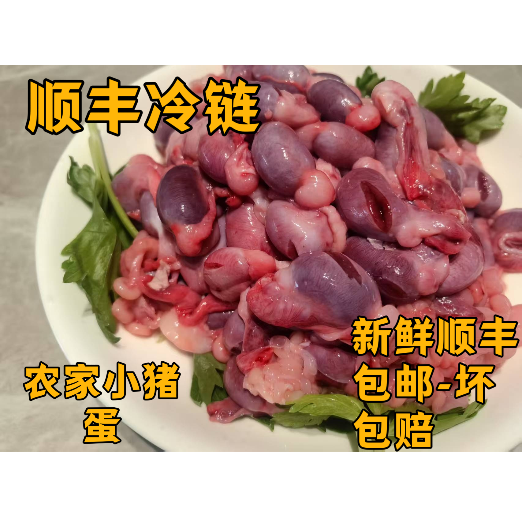 重庆荣昌猪农家猪小蛋猪睾丸阉割新鲜猪唠唠顺丰冷链配送损坏包赔