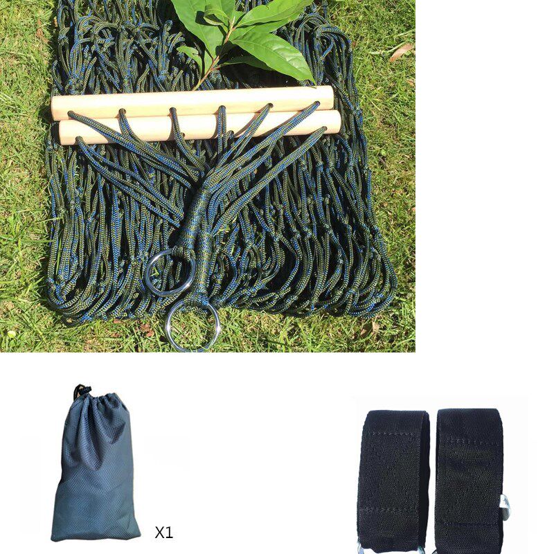 吊床户外防侧翻单人宿舍车载货车司机公园午休睡觉掉床尼龙绳网状