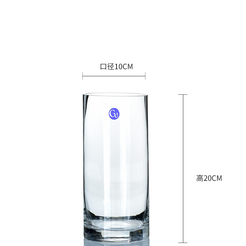 落地直筒水培大号花器 富贵竹玻璃花瓶透明 婚庆路引酒店客厅摆件,家居饰品,花瓶,淘宝优惠券,粉丝福利购,淘宝优惠卷