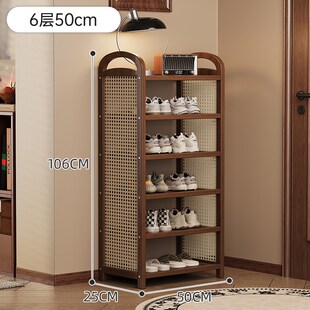 鞋架多层家用门口2025新款简易不占空间窄小鞋柜宿舍入户门置物架