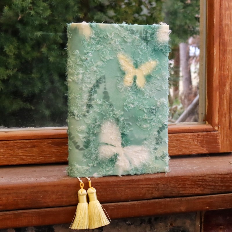 真我 羽衣蝶 流苏肌理手工布书衣套装A5A6手帐本手账封套日记本,文具电教/文化用品/商务用品,手帐/日程本/计划本,淘宝优惠券,粉丝福利购,淘宝优惠卷