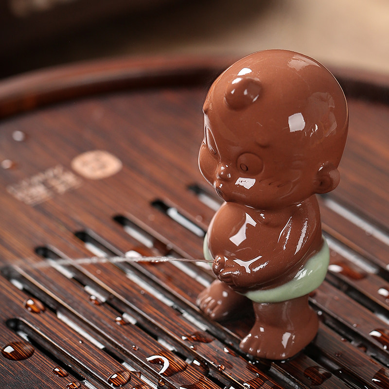 紫砂茶宠喷水青蛙手工紫砂茶宠摆件精品茶玩茶艺可养小摆件,餐饮具,茶宠摆件,淘宝优惠券,粉丝福利购,淘宝优惠卷