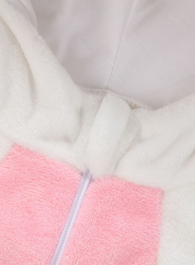 MICHLEY婴儿春秋衣服婴幼童连体衣法兰绒动物造型爬服百搭