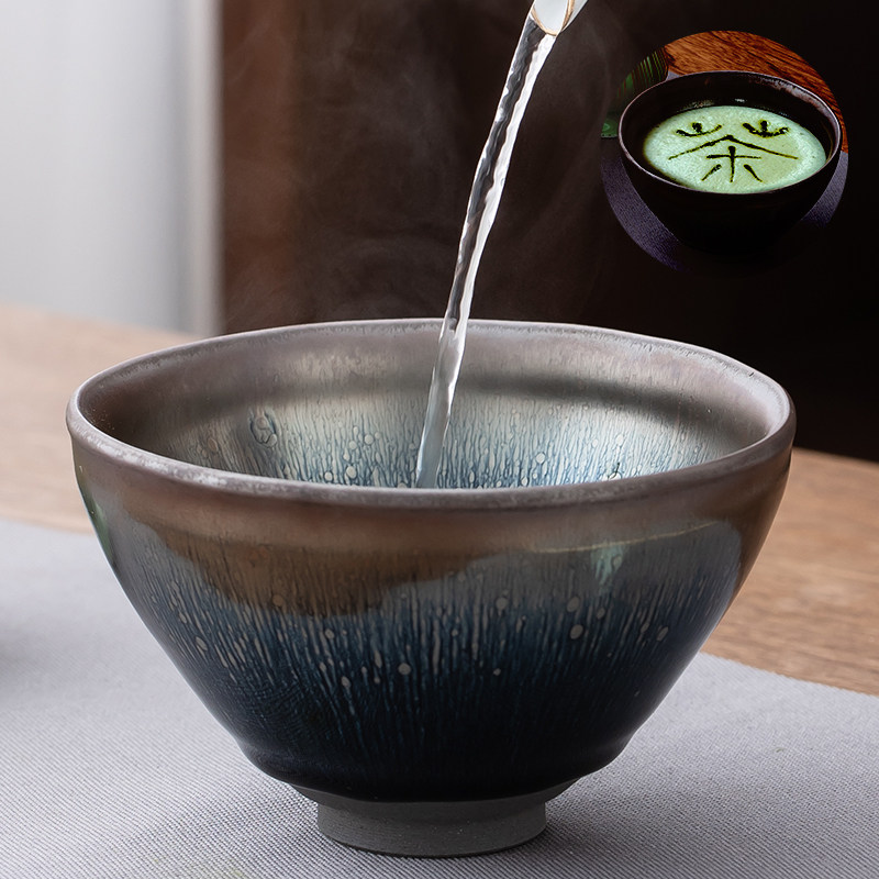 仿宋点茶盏茶碗大口径抹茶碗茶百戏斗茶大会点茶工具宋代茶艺考试,餐饮具,建盏,淘宝优惠券,粉丝福利购,淘宝优惠卷