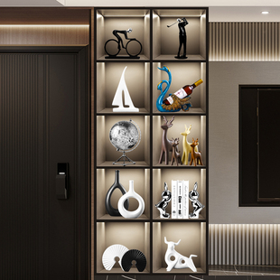北欧摆件家居饰品客厅电视柜酒柜装 饰品高级玄关柜桌面陶瓷小摆设