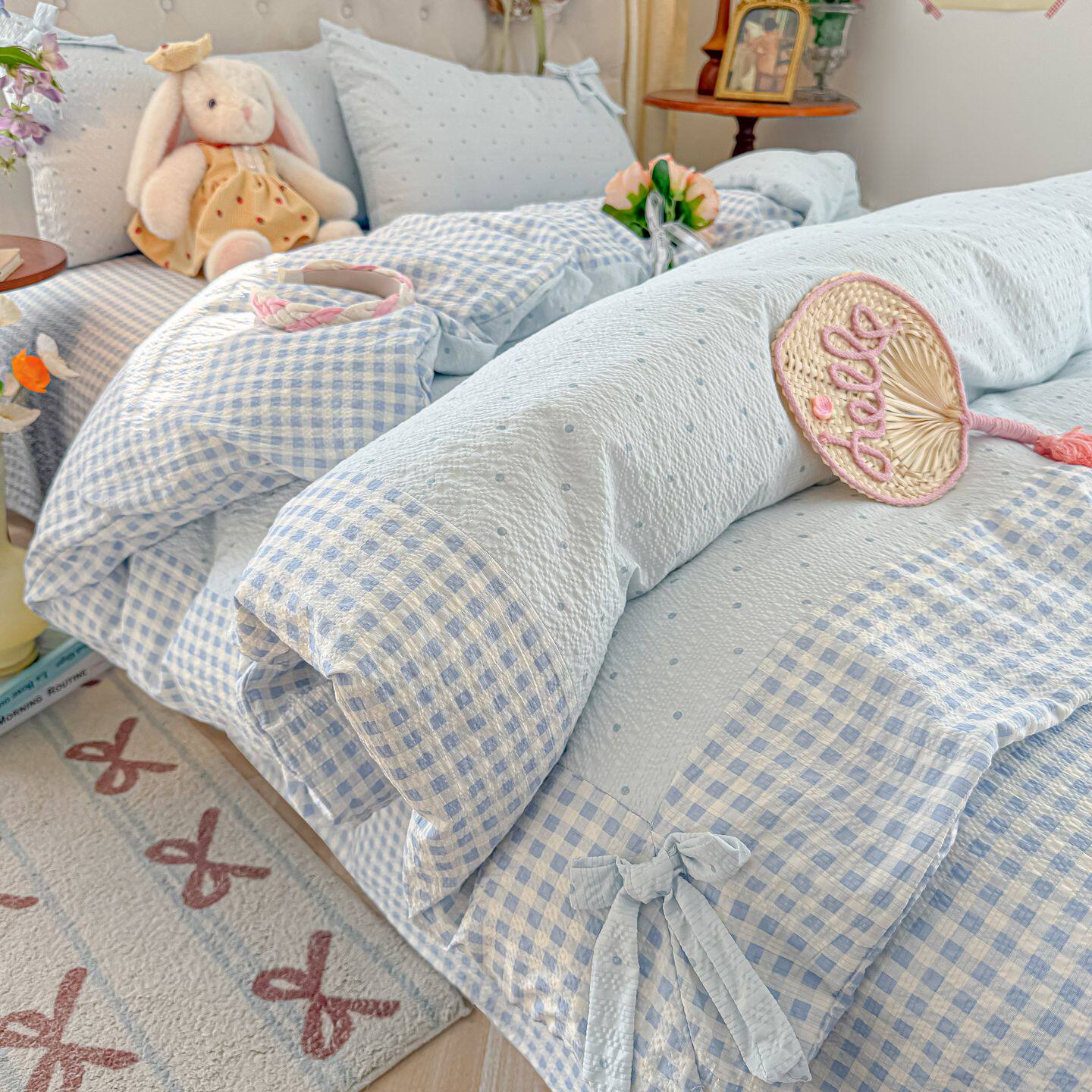 纯棉四件套全棉床上用品2026新款韩版四季被套宿舍床单三件套床笠