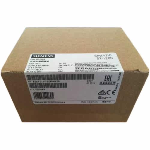 S7-1200数字输入CPU模块1211C 6ES7211-1BE40-0XB0/OXBO