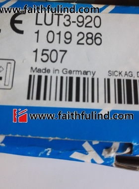 LUT3-920 西克全新荧光传感器 1019286 发光传感器