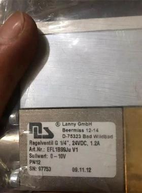 德国LANNY阀比例阀调节阀 NR.EFL1B99JU V1 97753 D-75323议价