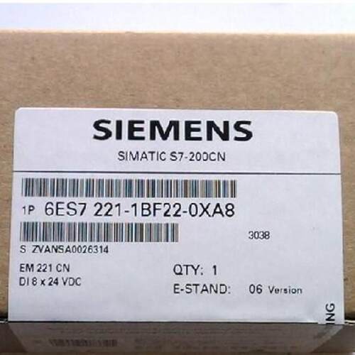 S7-200CN数字输入端EM221 6ES7221-1BF22-0XA8/OXA8