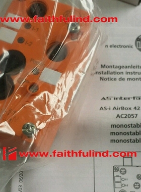 AC2507 易福门全新AS-i ClassicLine从站模块