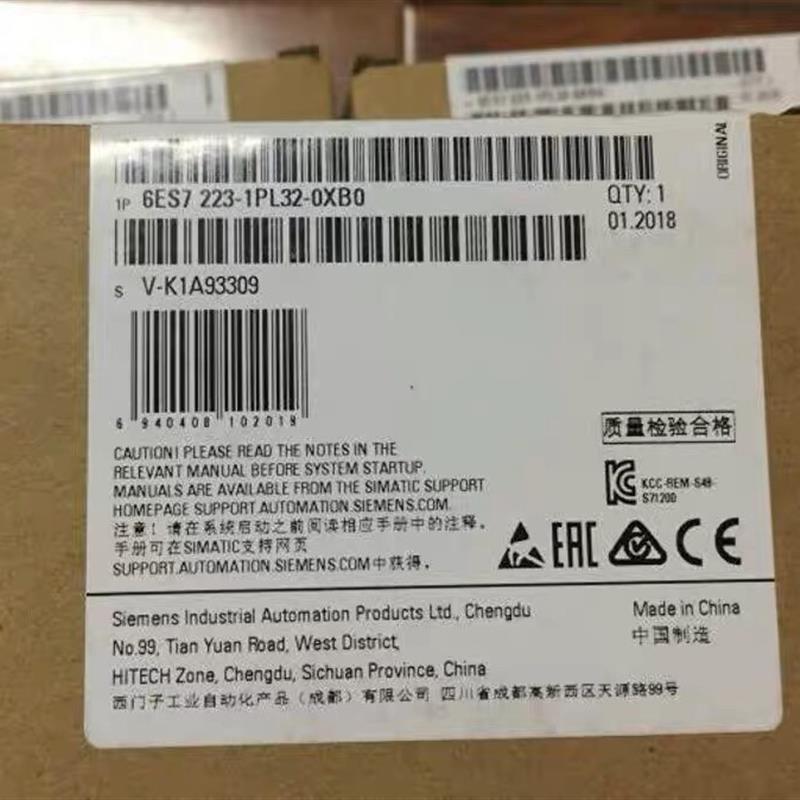 西门子S7-1200 6ES7 223-1BL32-0XB0原装223-1PL32-0XB0 SM1223