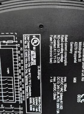 SCHMERSAL 施迈赛安全继电器SRB 206SQ-24V SRB402EM-24V