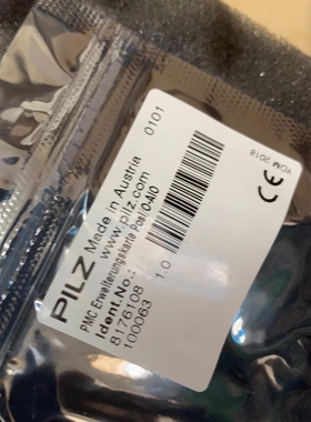 PILZ  I/O- AIO MONITOR ID： 8176108 100063 监控卡现货议价