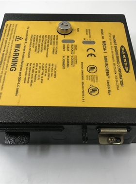 光电开关传感器 MSCA-1 实拍