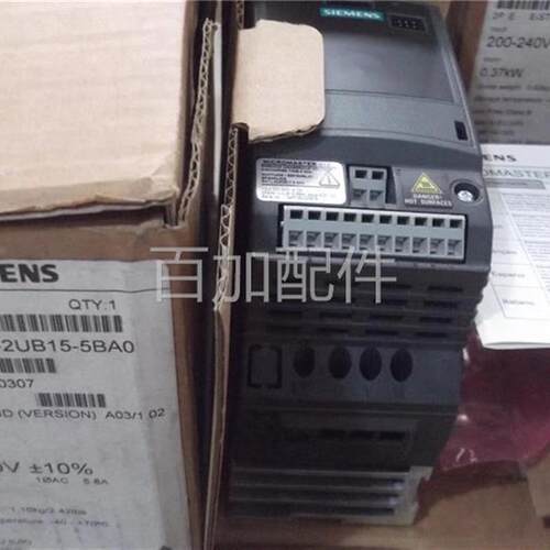 (议价)实拍现货正品全新原装变频器6SE6410-2UB15-5BA0