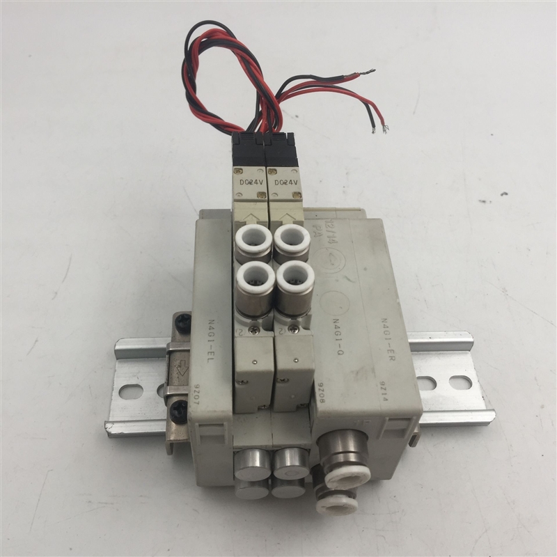 拆机电磁阀4GA119-E2成色好2个一套买两个送底座