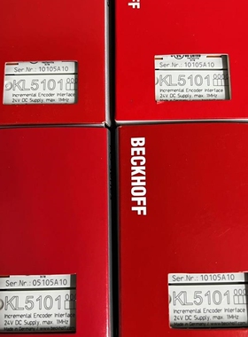 倍福BECKHOFF全新正品 KL5101 当天顺丰发议价