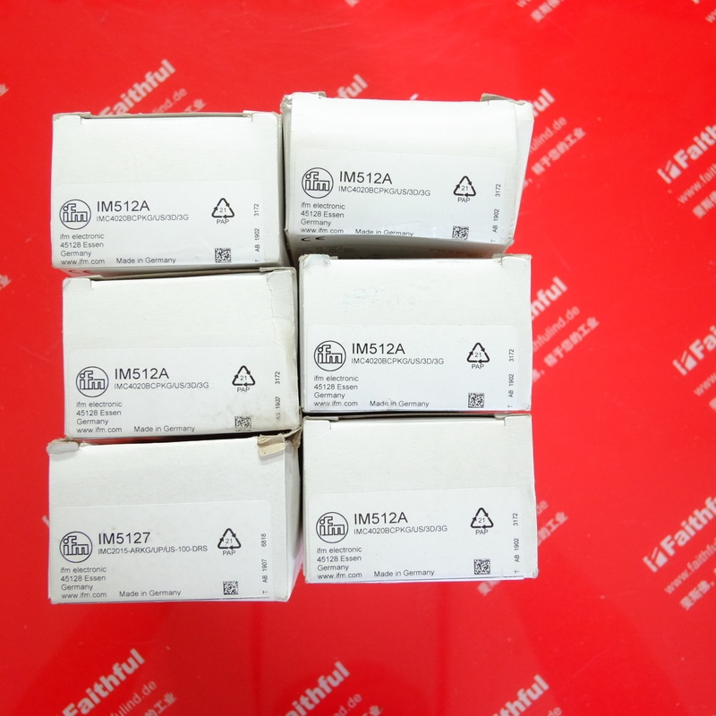 IM512A 易福门全新电感式传感器 IMC4020BCPKG/US/3D/3G